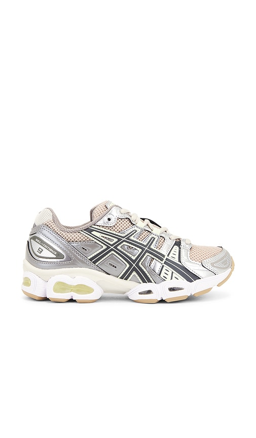 Asics Gel-Nimbus 9 Sneakers in Feather Grey & Carrier Grey