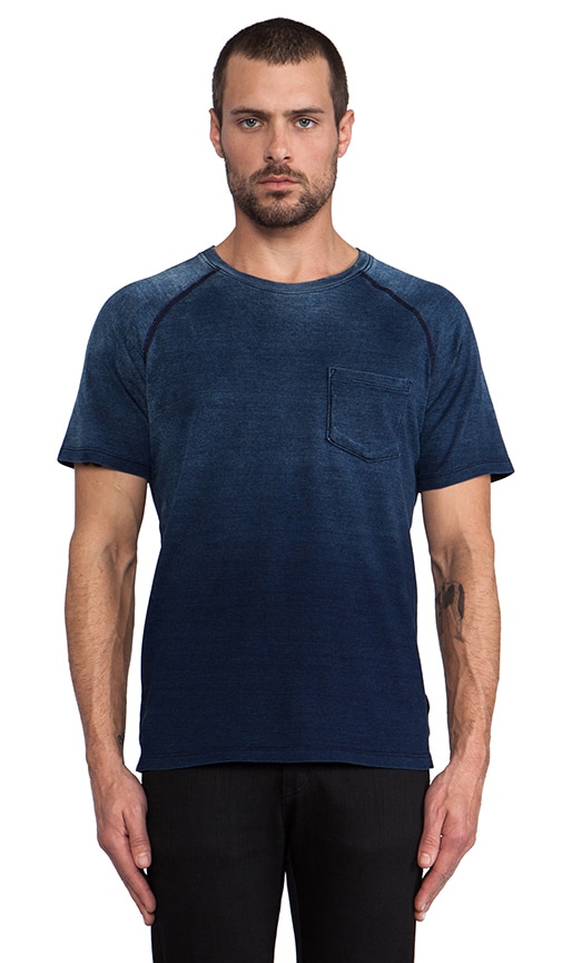Saddle Shoulder Pocket Tee