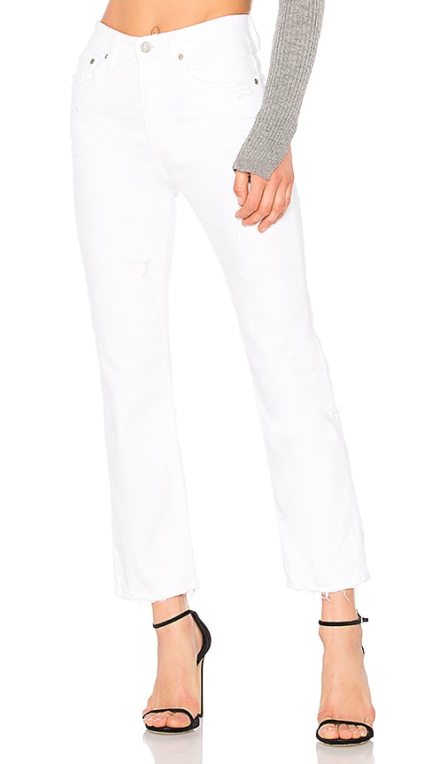 ag rhett jeans white