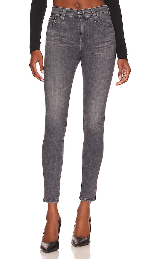 AG Jeans Farrah Ankle Skinny in Grey