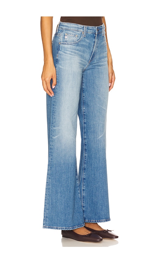 Ag Saige Wide Leg Jeans In Blue