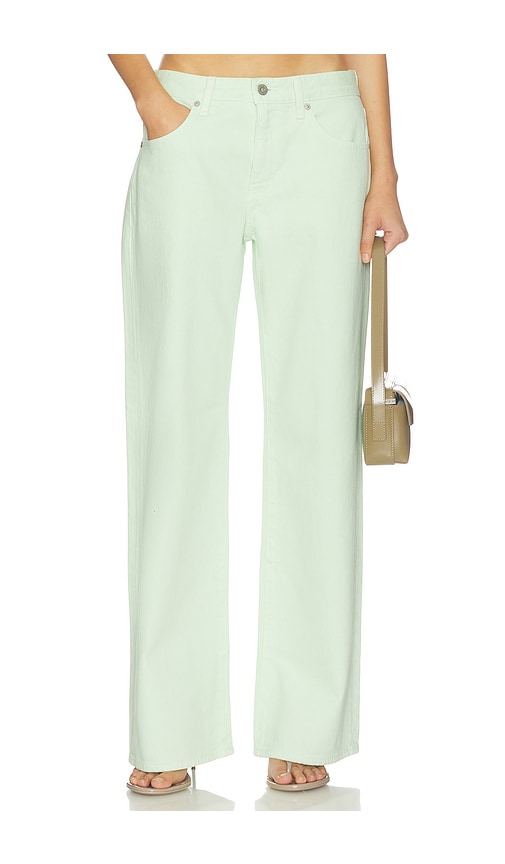 Ag Adria Wide Leg Jean In White