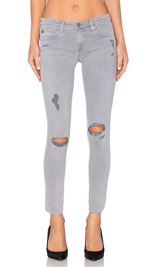 Ag distressed shop legging ankle jeans