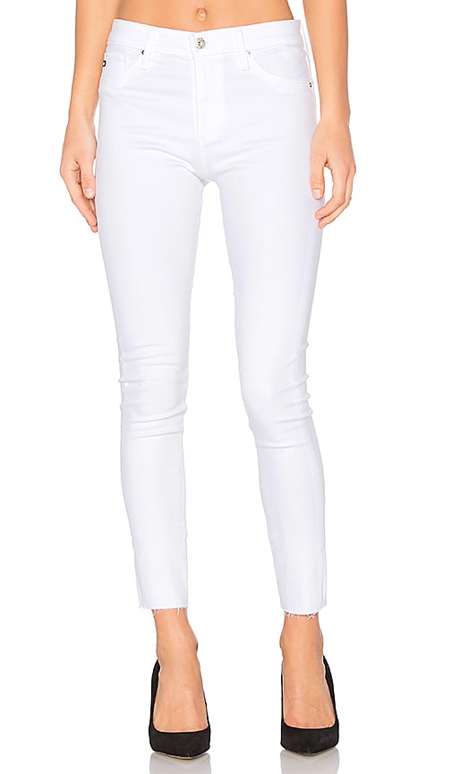 ag farrah white jeans
