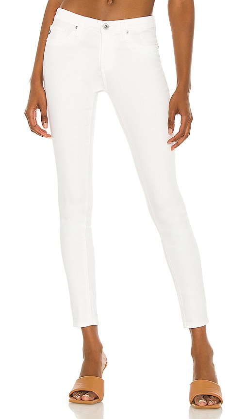 AG Jeans Legging Ankle in White