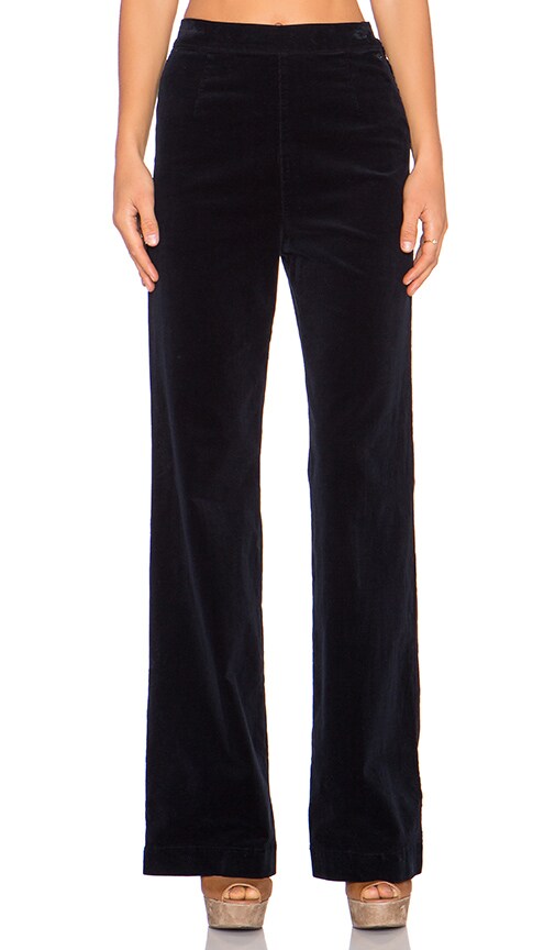 AG Jeans x Alexa Chung Laura Pant in Dark Night