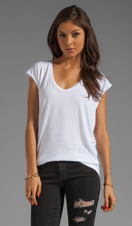 Sleeveless Scoop Tee