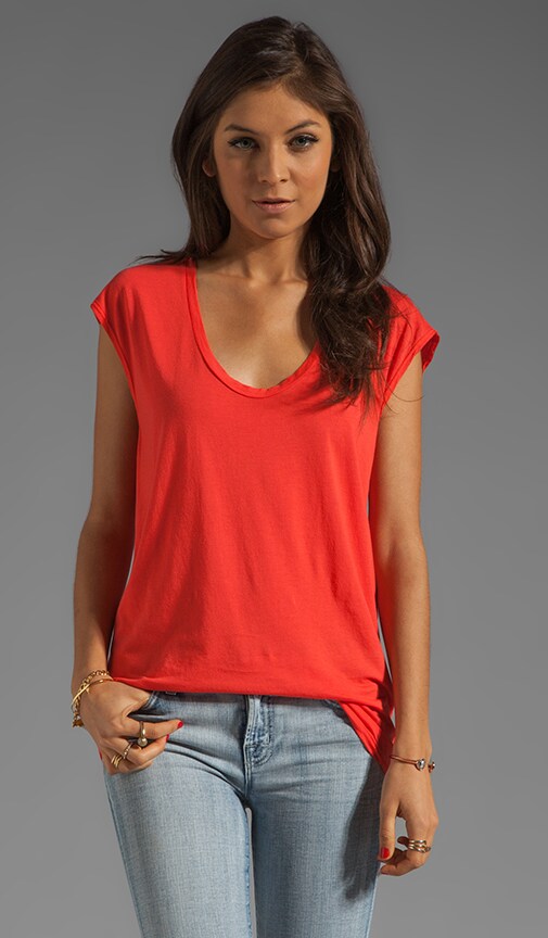 Sleeveless Scoop Tee