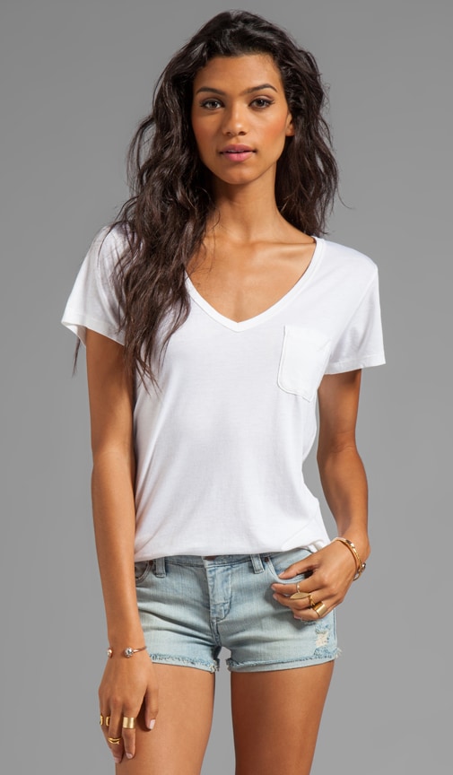 V-Neck Pocket Tee
