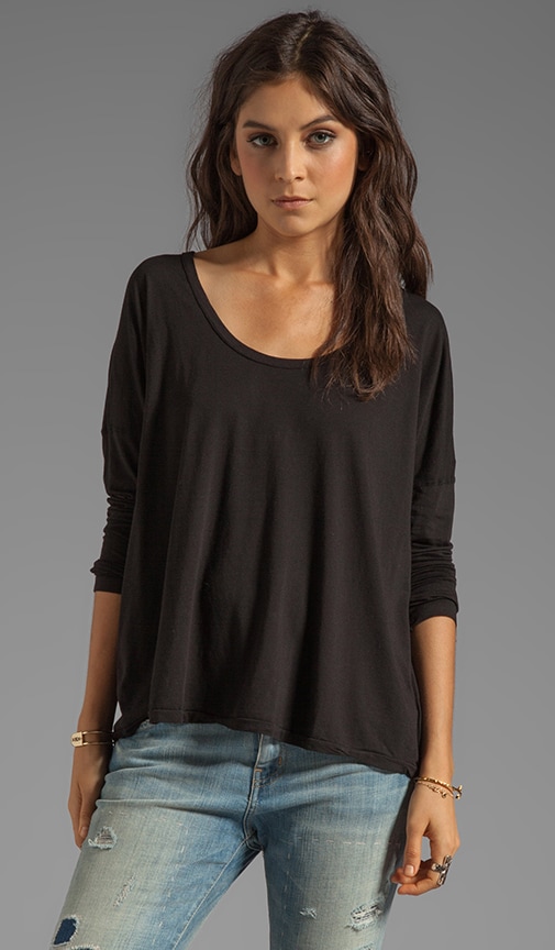 Boxy Scoop Tee