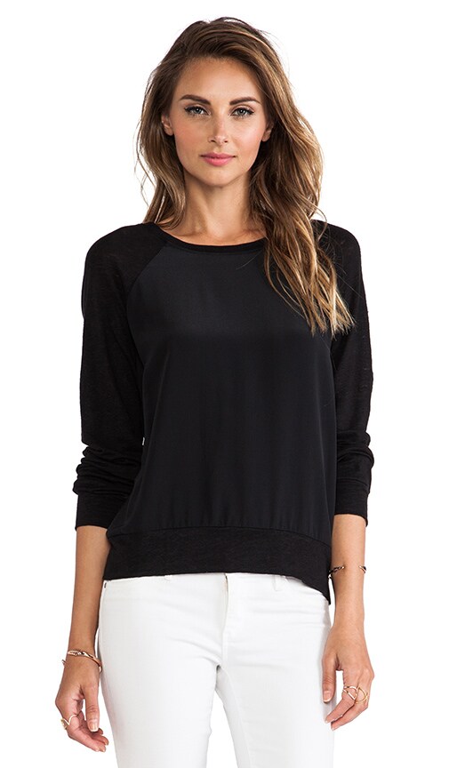 Long Sleeve Swirl Crew