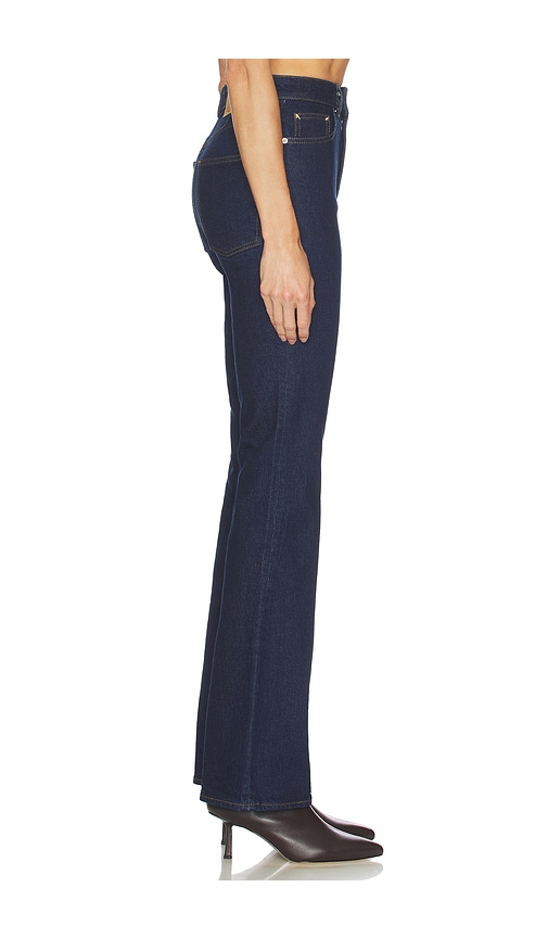  Aligne Jeans Mit Geradem, Leicht Ausgestelltem Bein In Blue. Größe 26. Also In 24, 25, 27, 28. 