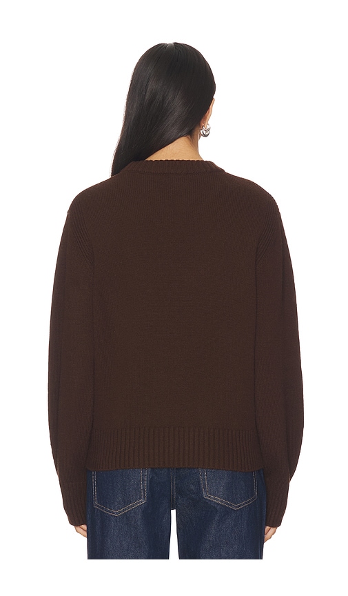  Aligne Pullover Mit Rundhalsausschnitt Dion In Brown. Größe L. Also In Xs. 