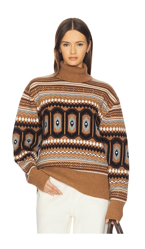 Aligne Christine Fairisle Pullover In Multi