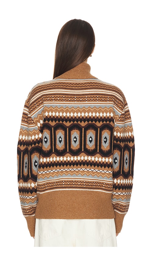  Aligne Pullover & Sweatshirts Christine Fairisle In Brown. Größe S. Also In Xs, L. 