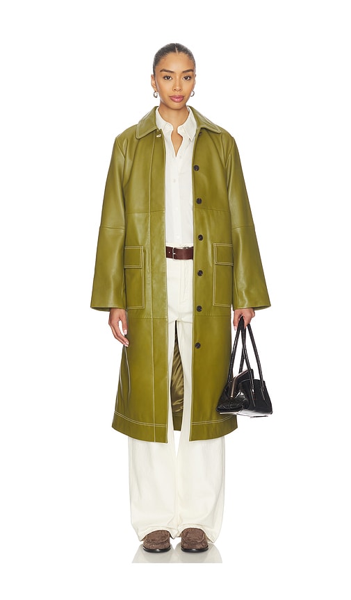 ALIGNE Mountain Leather Coat