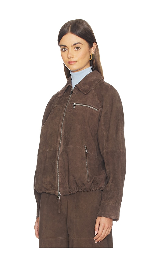  Aligne Bomberjacke Alex In Brown. Größe S. Also In M, L, Xl. 
