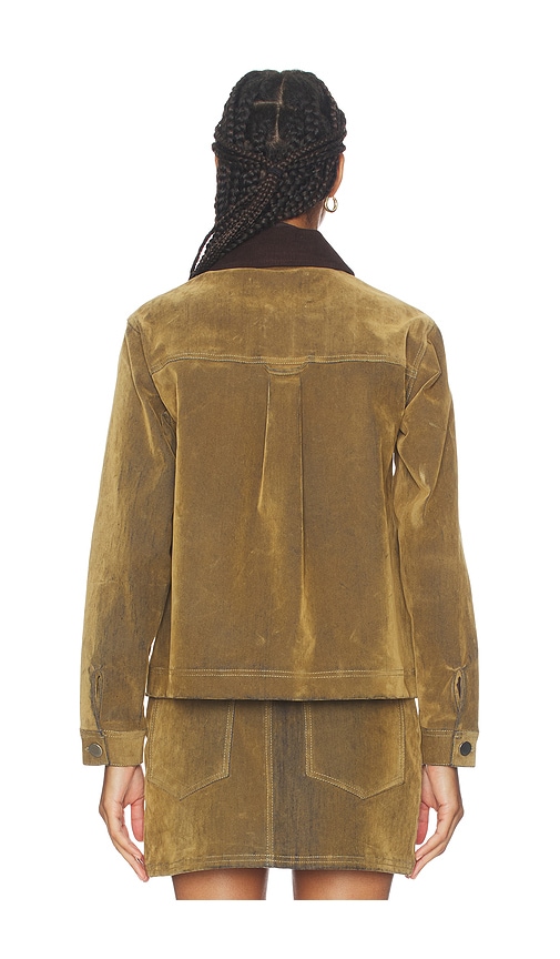  Aligne Bark Flok Jacket In Cognac. Size Xs. Also In S, L. 