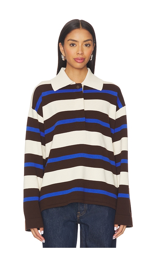 Aligne Ester Merino Rugby Top In Black