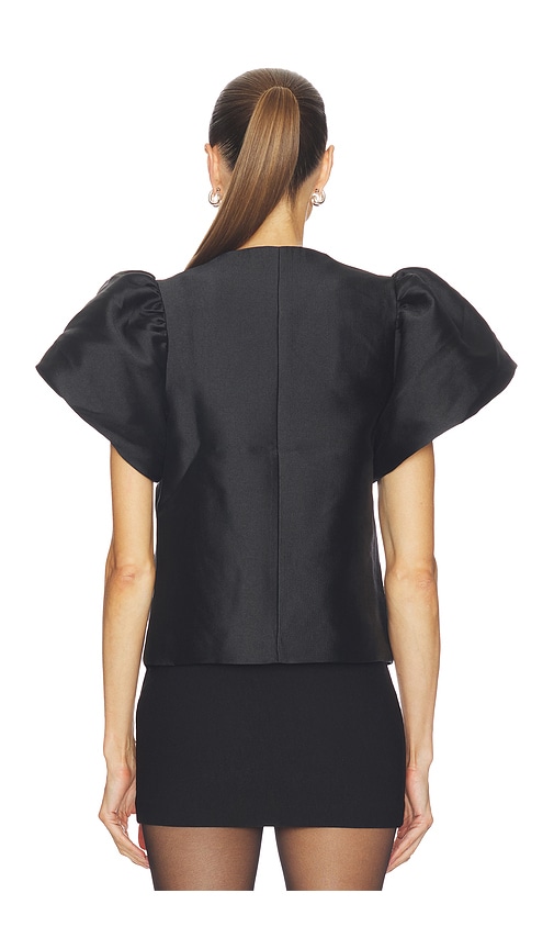  Aligne Top Mit Puffärmeln Jorja In Black. Größe 4. Also In 0, 2. 