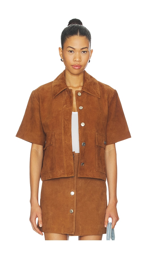 ALIGNE Jane Suede Shirt