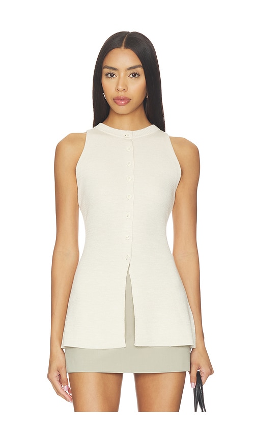 Daphne Knit Sleeveless in Tan. - size 8 (also in 4, 0, 2, 6, 10)