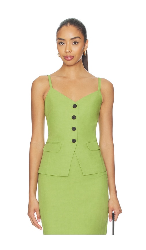 ALIGNE Apple Linen Mix Waistcoat