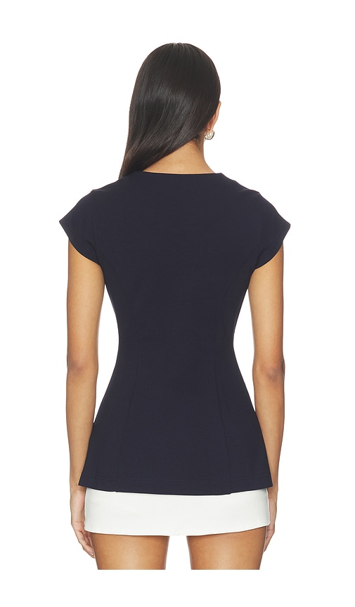  Aligne Oberteil Ariel In Navy. Größe 4. Also In 0, 10. 