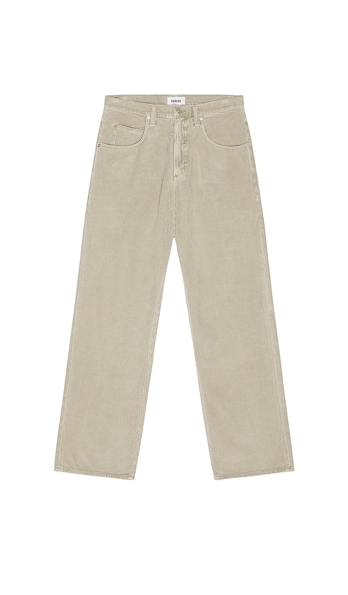 Agolde Fusion Corduroy Jean In Neutral
