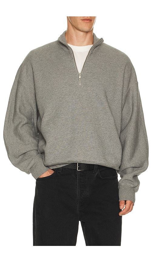 AGOLDE Idris Quarter Zip Sweater