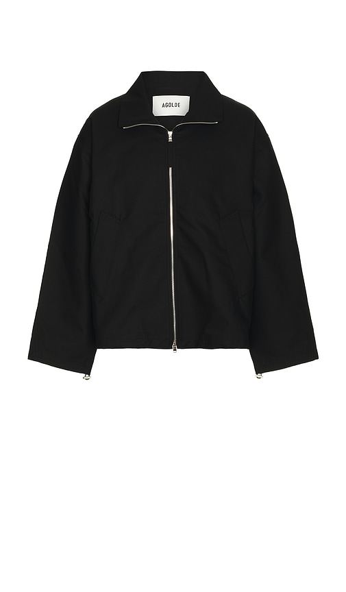 Agolde Laurie Jacket In Black