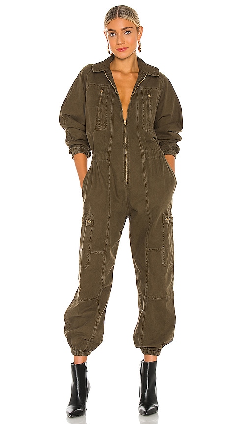 AGOLDE Marin Flight Suit in Eucalyptus REVOLVE