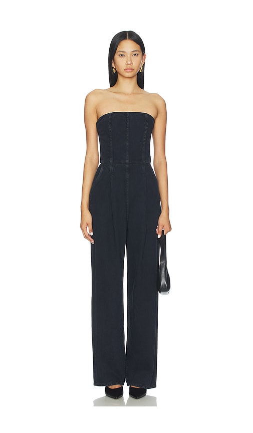 Agolde Agyness Jumpsuit In Black