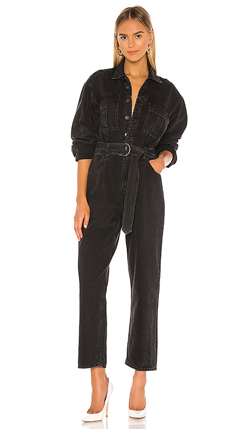 agolde denim jumpsuit