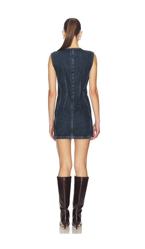  Agolde Kleid Barton In Blue. Größe S. Also In Xs. 