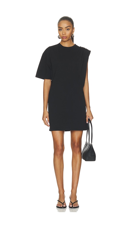 Agolde Roma Dress In Black