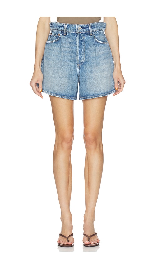 AGOLDE Lyonne Cinched Waist Shorts