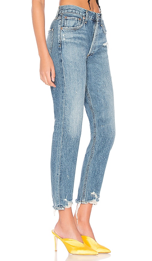 agolde jamie high rise grade