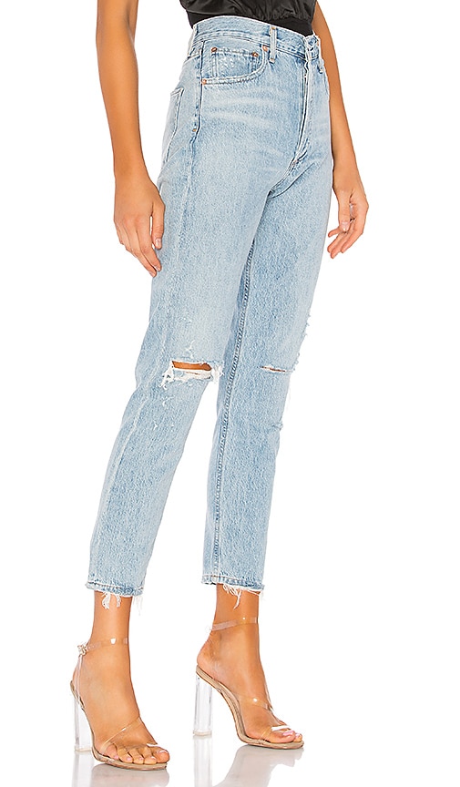 agolde jamie jeans shakedown