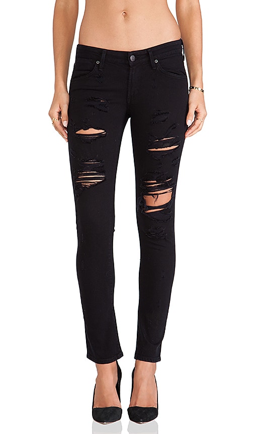 A Gold E Chloe Low Rise Skinny