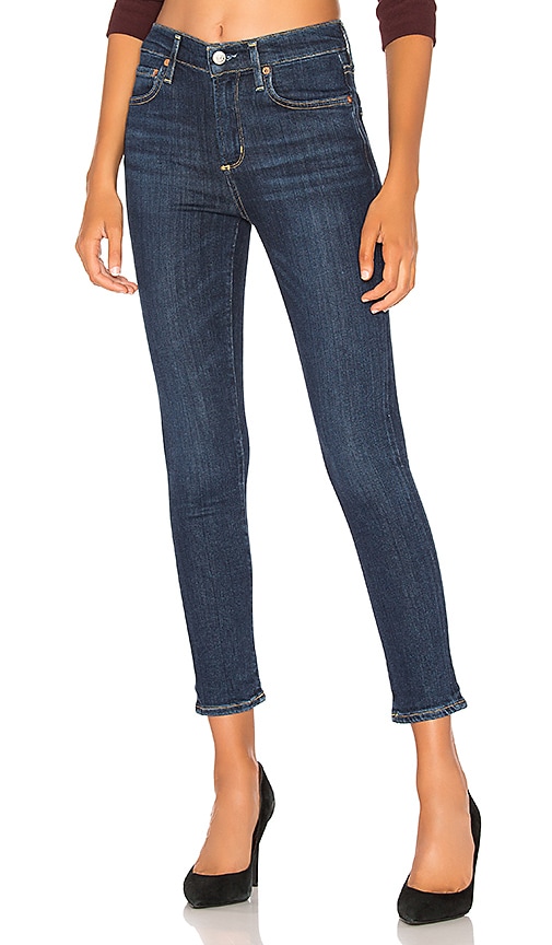 AGOLDE Sophie High Rise Skinny Crop in Reverb | REVOLVE