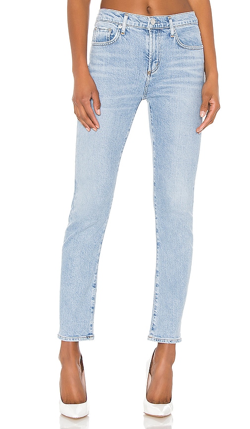 agolde toni mid rise straight jeans