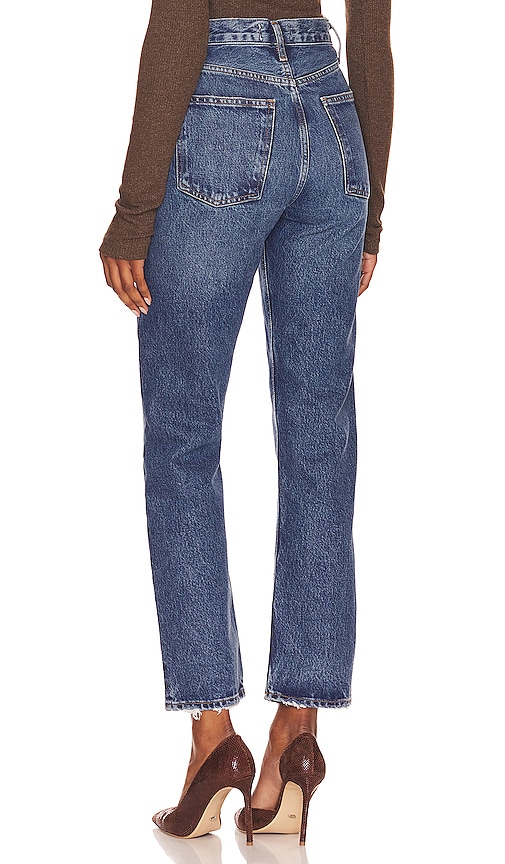  Agolde Gerade 90s Pinch Waist In Denim-dark. Größe 23. Also In 24, 25, 26, 27, 28, 29, 30, 31, 32, 34, 33. 