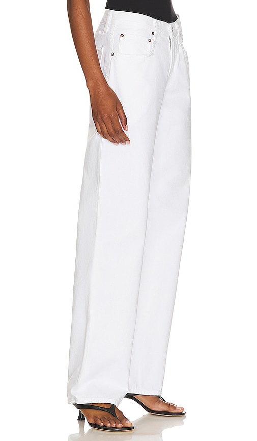 Shop Agolde Fusion Jean In White