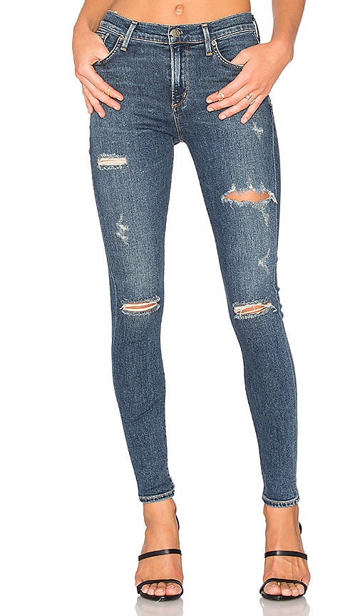 agolde sophie high rise skinny jeans