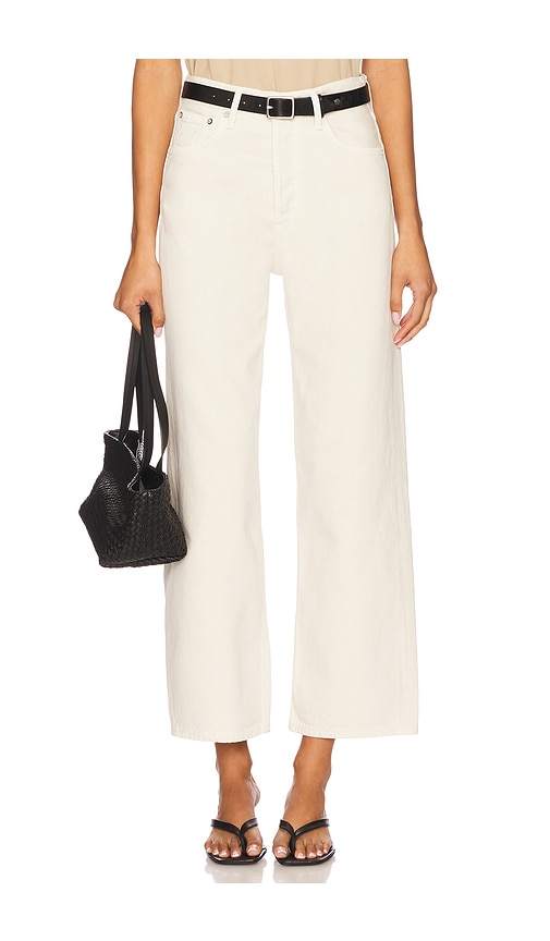 Ren High Rise Wide Leg in Ivory. - size 34 (also in 23, 24, 25, 26, 27, 28, 30, 31, 32, 33)