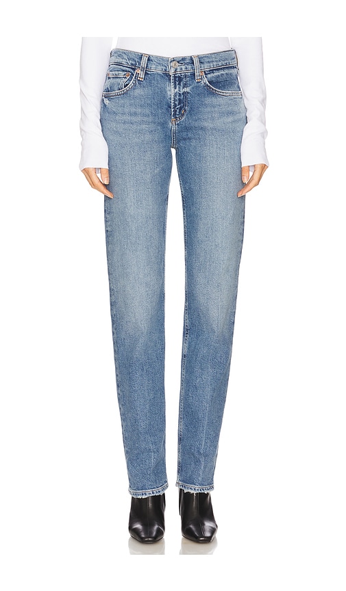 Low Rise Slim in Blue. - size 34 (also in 23, 24, 25, 26, 27, 28, 29, 30, 31, 32, 33)