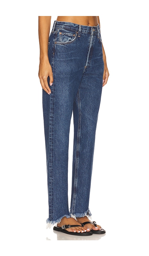 Agolde 90s Mid Rise Loose Fit Jeans In Blue