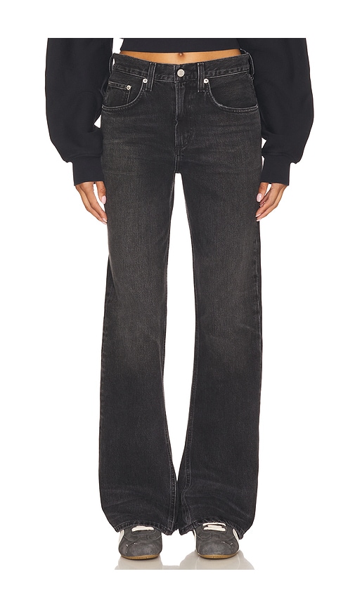 Agolde Mid Rise Kick Boot Jeans