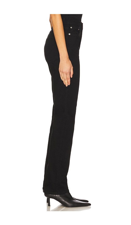  Agolde 90s Pinch Waist Long High Rise Straight Jeans In Black. Size 23. Also In 24, 25, 26, 27, 28, 29, 30, 32, 33, 34. 
